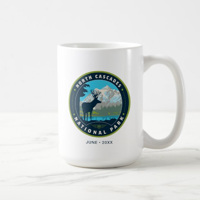 Taza De Café Parque nacional Cascades del Norte (Derecha)