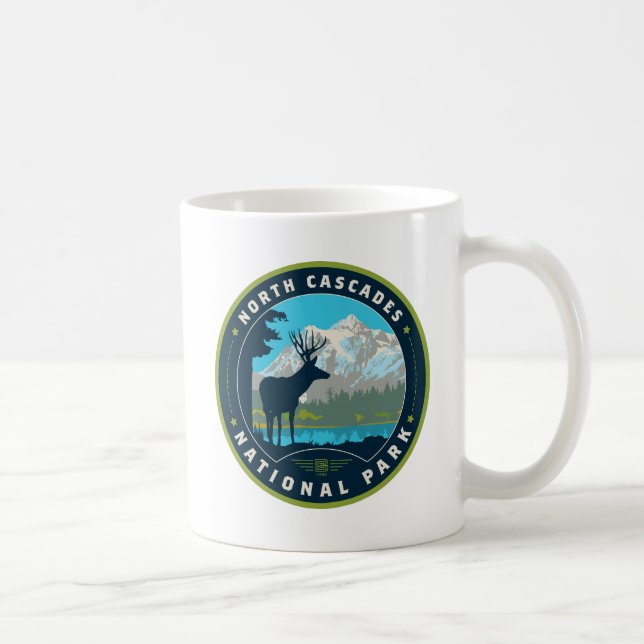 Taza De Café Parque nacional Cascades del Norte (Derecha)
