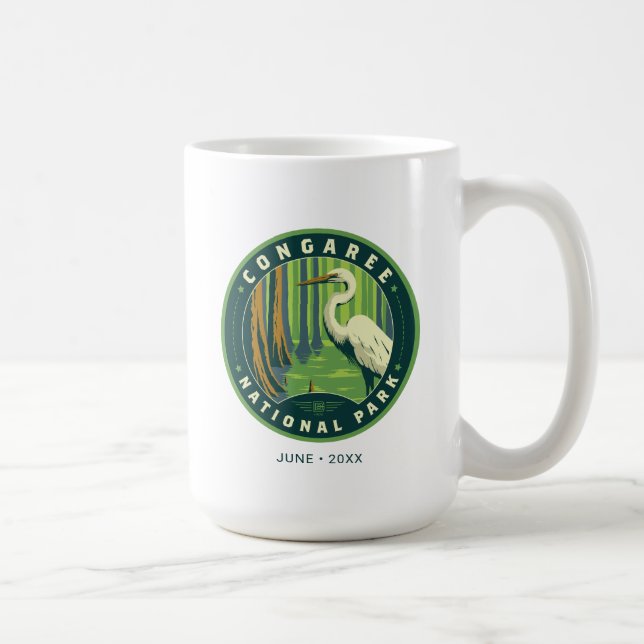 Taza De Café Parque nacional Congaree (Derecha)