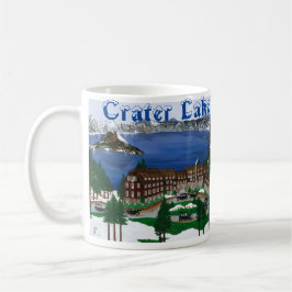 Taza De Café Parque Nacional Crater Lake y Lodge Mug