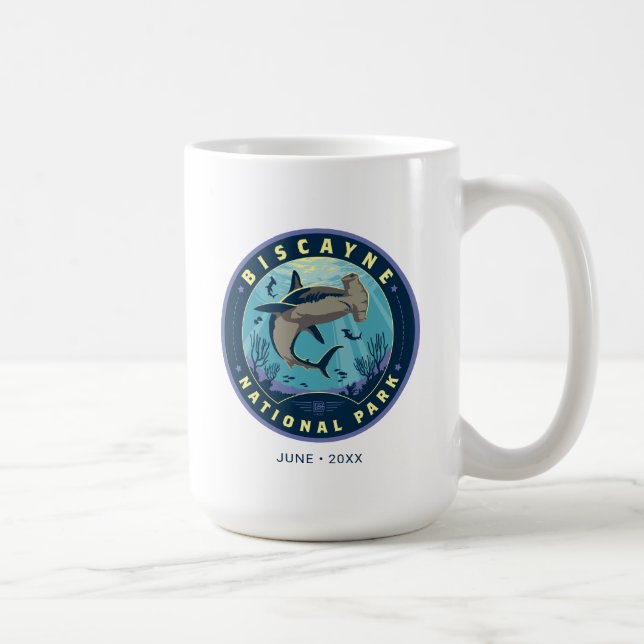Taza De Café Parque nacional de Biscayne (Derecha)
