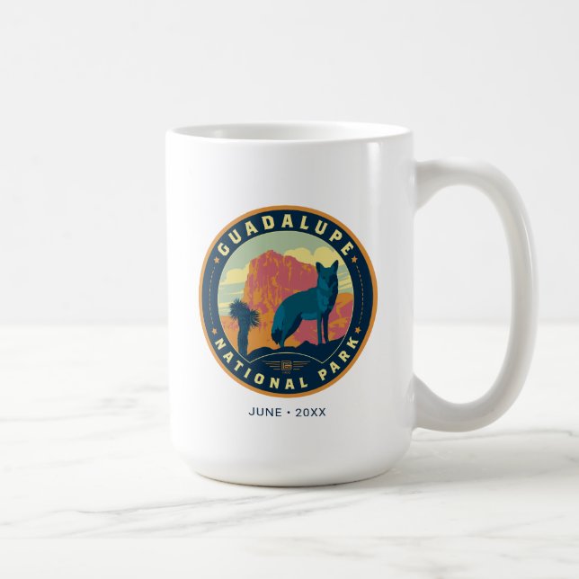 Taza De Café Parque nacional de Guadalupe (Derecha)
