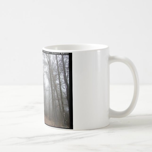 Taza De Café Parque nacional de Hot Springs, AR Regalos de Mist (Derecha)