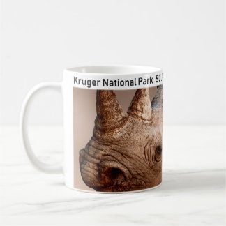 Taza De Café Parque nacional de Kruger Rhino