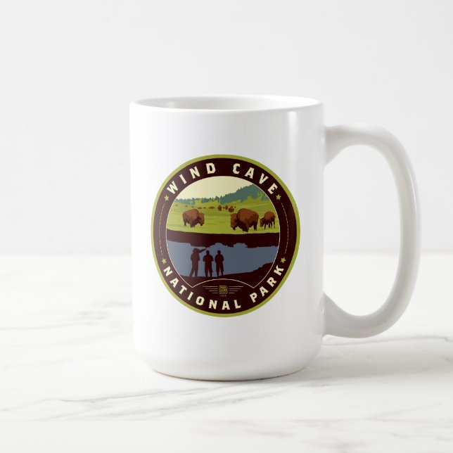Taza De Café Parque nacional de la Cueva del Viento (Derecha)