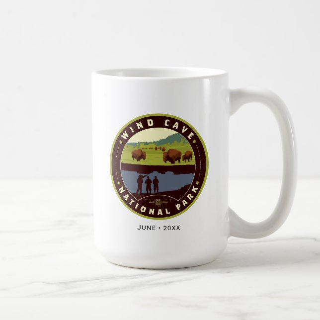 Taza De Café Parque nacional de la Cueva del Viento (Derecha)