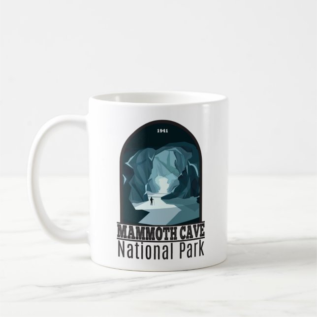 Taza De Café Parque nacional de la Cueva Mammoth (Izquierda)