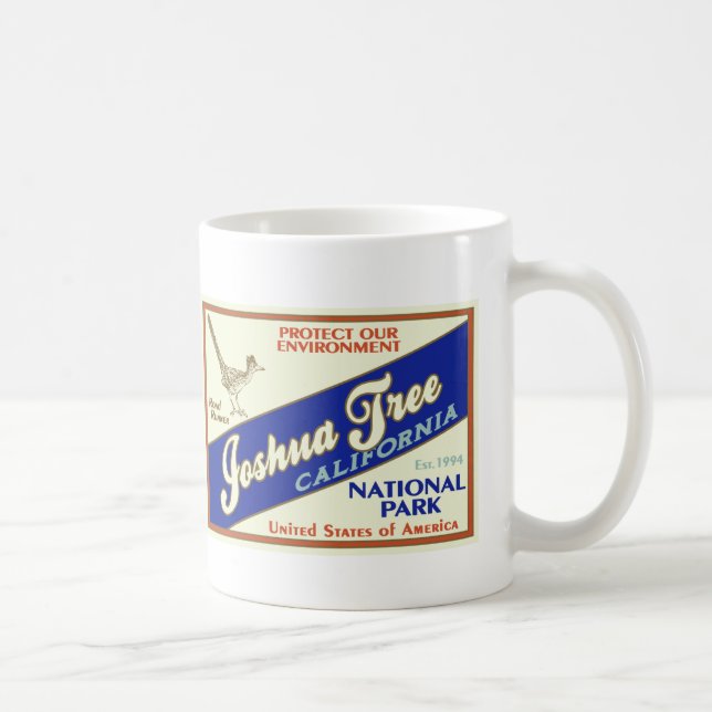 Taza De Café Parque nacional de la yuca (correcaminos) (Derecha)