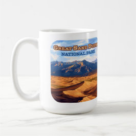 Taza De Café Parque nacional de las Grandes Dunas de Arena Colo