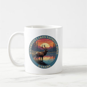 Taza De Café Parque nacional de los Lagos de Waterton, Canadá