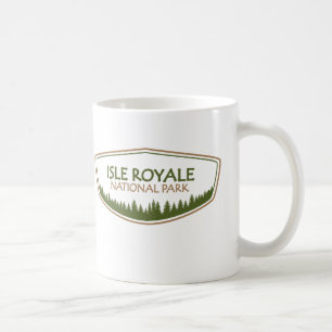 Taza De Café Parque nacional de Royale de la isla