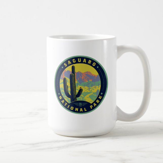 Taza De Café Parque nacional de Saguaro (Derecha)