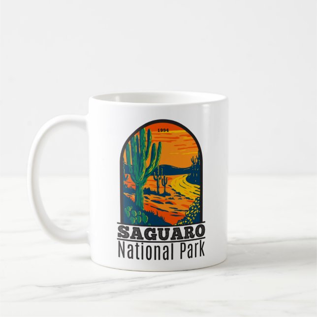 Taza De Café Parque nacional de Saguaro (Izquierda)