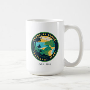 Taza De Café Parque nacional de Samoa Americana