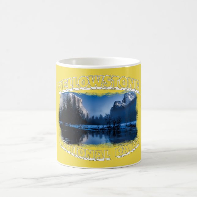 TAZA DE CAFÉ PARQUE NACIONAL DE YELLOWSTONE (Centro)