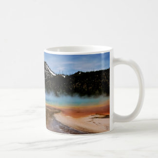 TAZA DE CAFÉ PARQUE NACIONAL DE YELLOWSTONE, PRISMÁTICO