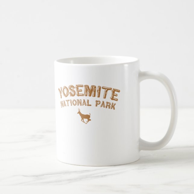 Taza De Café Parque nacional de Yosemite (Derecha)