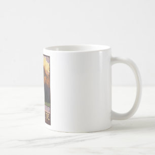 Taza De Café Parque nacional de Yosemite - media bóveda -