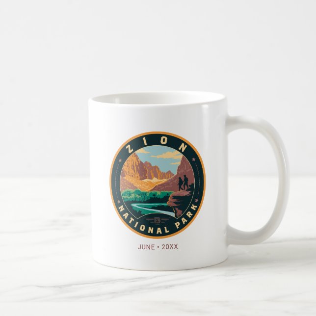 Taza De Café Parque nacional de Zion (Derecha)