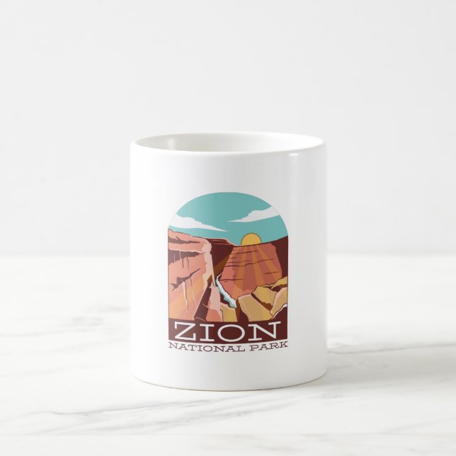 Taza De Café Parque nacional de Zion (Centro)