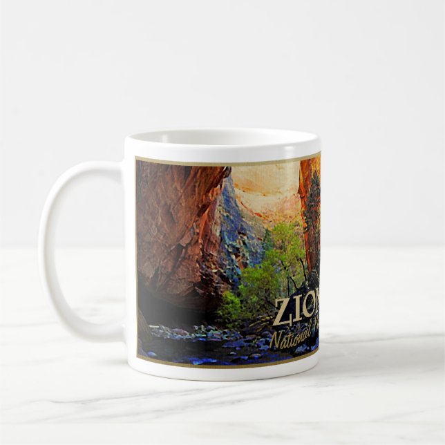 Taza De Café Parque nacional de Zion (Izquierda)