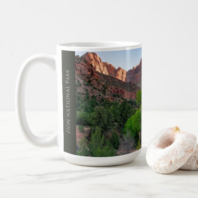 Taza De Café Parque nacional de Zion (Con donut)