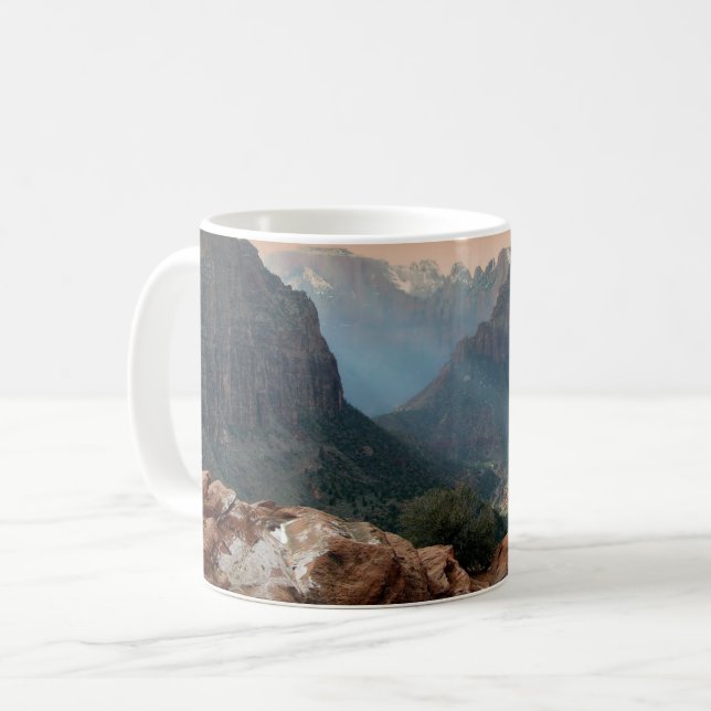 Taza De Café Parque Nacional de Zion, Utah (Anverso izquierdo)
