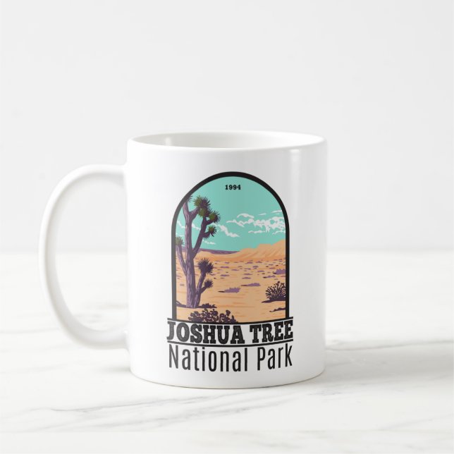 Taza De Café Parque nacional del árbol de Joshua Tule Springs V (Izquierda)