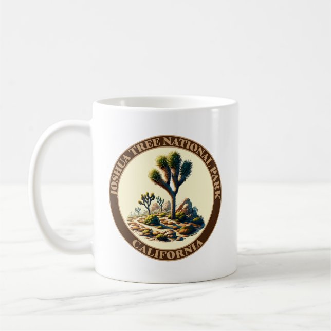 Taza De Café Parque Nacional del Árbol Joshua, California (Izquierda)