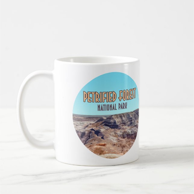 Taza De Café Parque nacional del Bosque Petrificado (Izquierda)