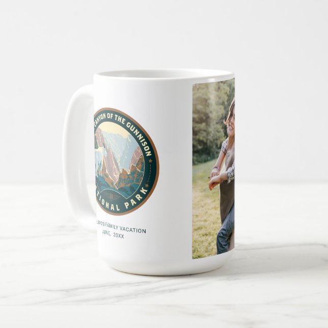 Taza De Café Parque nacional del Cañón Negro (Anverso izquierdo)