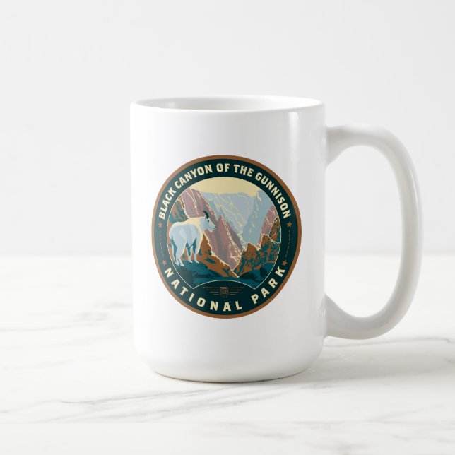 Taza De Café Parque nacional del Cañón Negro (Derecha)