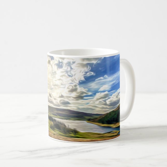 TAZA DE CAFÉ PARQUE NACIONAL DEL DISTRITO PEAK - INGLATERRA DE  (Anverso derecho)