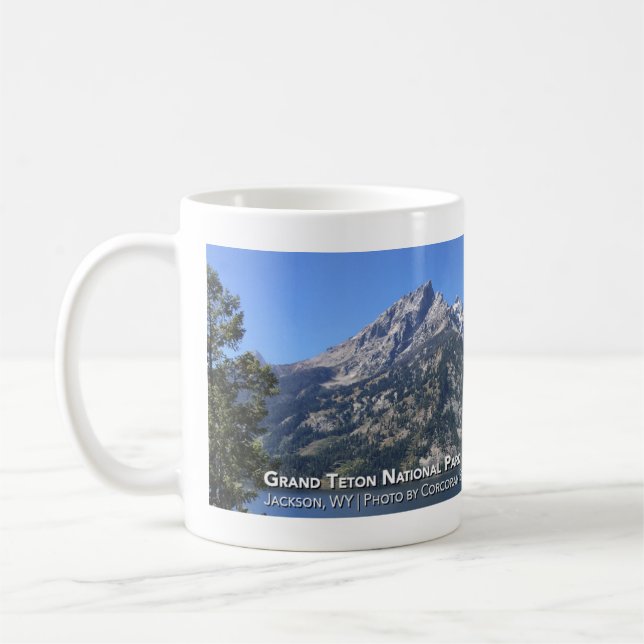 Taza De Café Parque nacional del Gran Tetón (Izquierda)