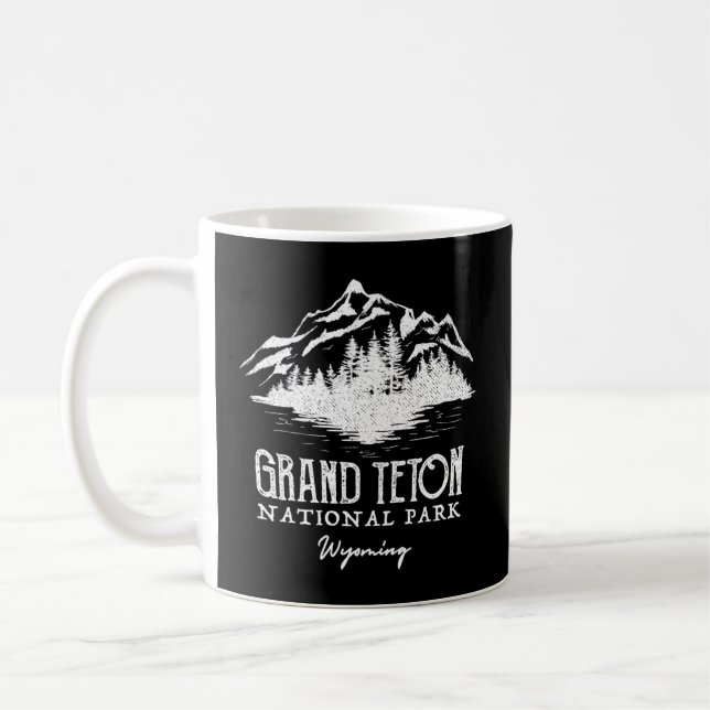 Taza De Café Parque nacional del Gran Tetón (Izquierda)