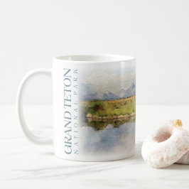 Taza De Café Parque nacional del Gran Tetón Café Mug