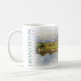 Taza De Café Parque nacional del Gran Tetón Café Mug
