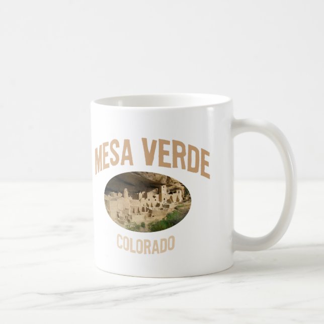 Taza De Café Parque nacional del Mesa Verde (Derecha)