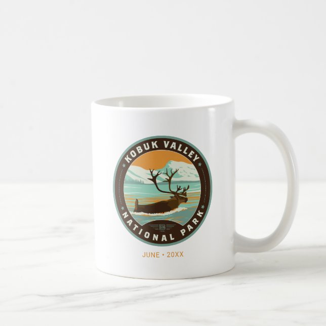Taza De Café Parque nacional del Valle de Kobuk (Derecha)