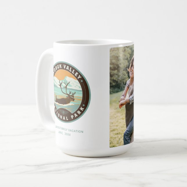 Taza De Café Parque nacional del Valle de Kobuk (Anverso izquierdo)