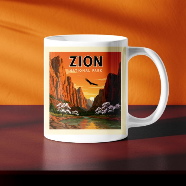 Taza De Café Parque nacional del Zion (Subido por el creador)