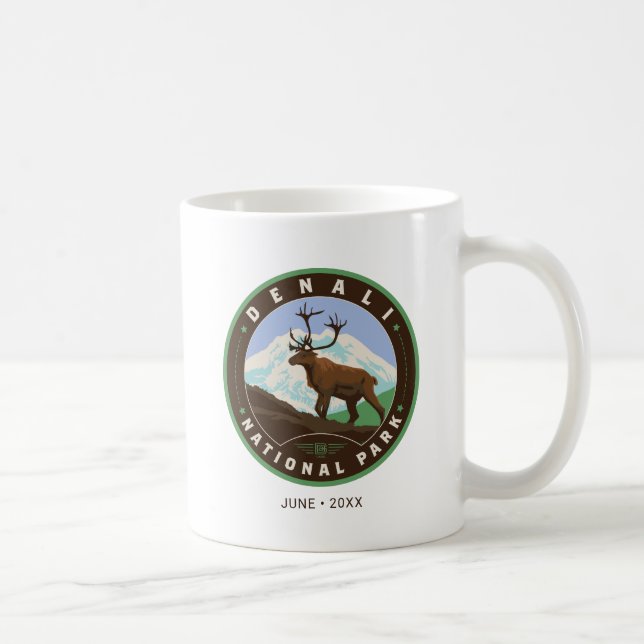 Taza De Café Parque nacional Denali (Derecha)