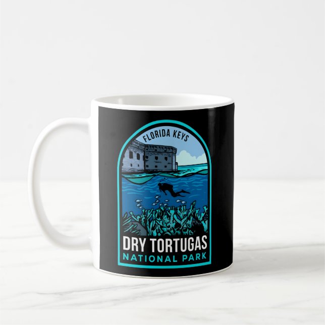 Taza De Café Parque nacional Dry Tortugas (Izquierda)