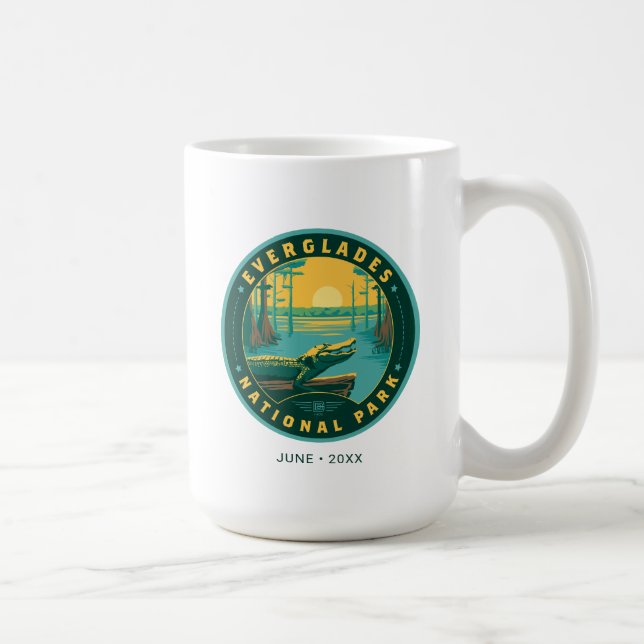 Taza De Café Parque nacional Everglades (Derecha)