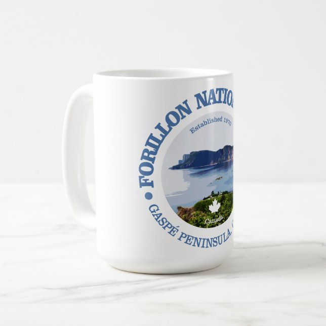 Taza De Café Parque nacional Forillon (Anverso izquierdo)