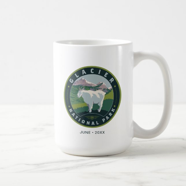 Taza De Café Parque nacional Glaciar (Derecha)