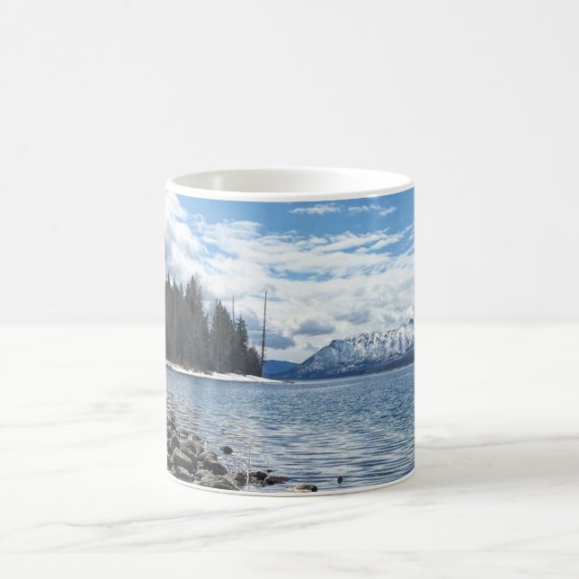 Taza De Café Parque nacional Glaciar Montana (Centro)