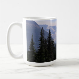 Taza De Café Parque nacional Glacier con glaciar Jackson