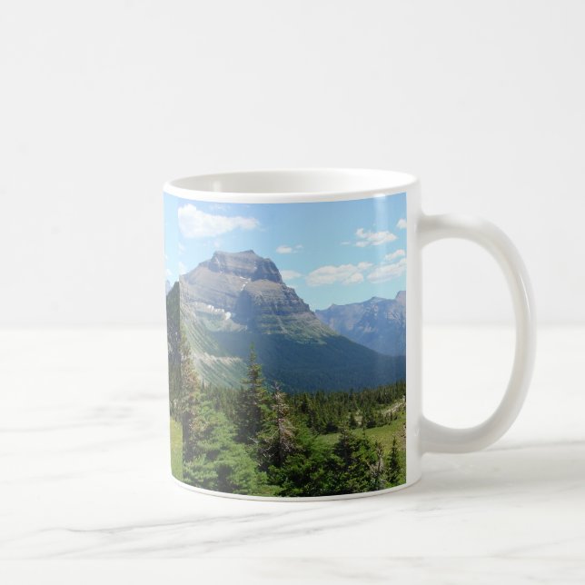 Taza De Café Parque Nacional Glacier Montana del noroeste (Derecha)