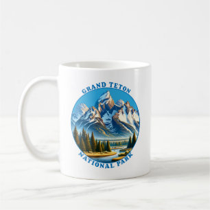 Taza De Café Parque Nacional Grand Teton, Wyoming, EE. UU.